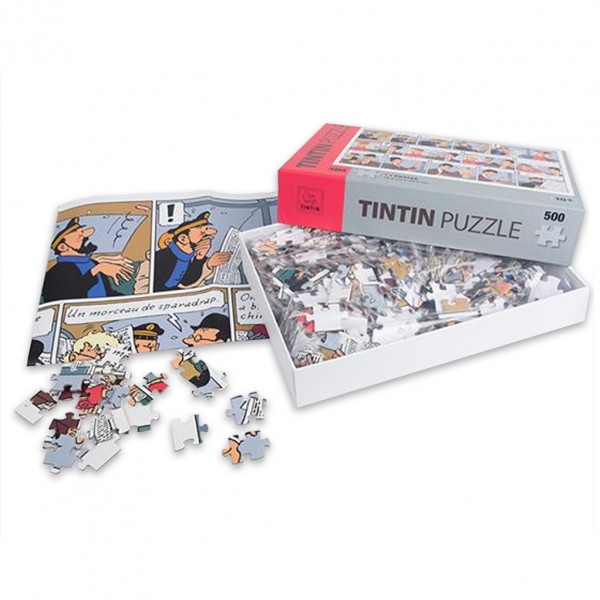 Puzzle Tintin - SPARADRAP (500 pièces)