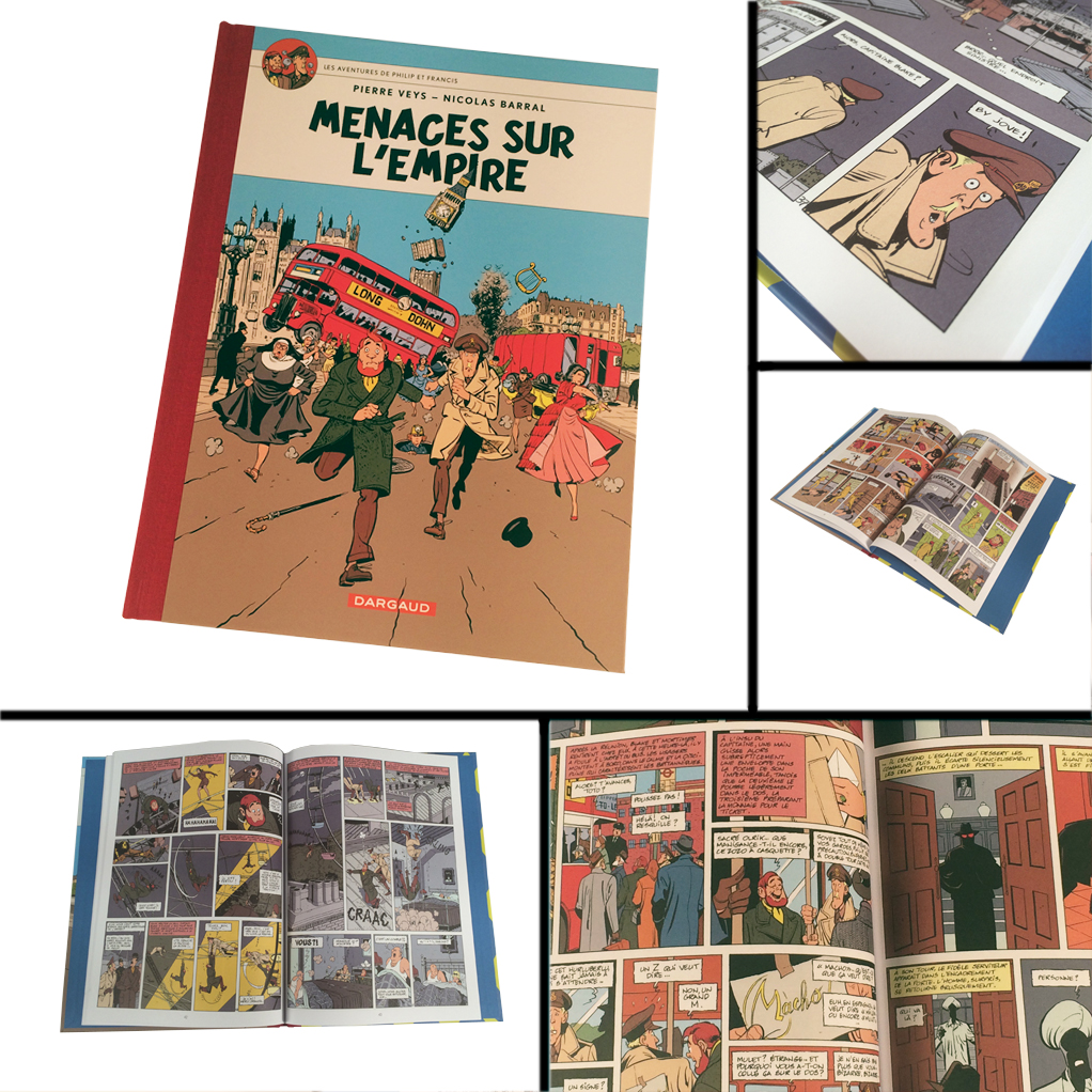 Ensemble de 4 livres Blake et Mortimer T.0 à -3 - secondaire-3