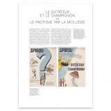 Deluxe album Spirou The Dictator and the Mushroom (french Edition)