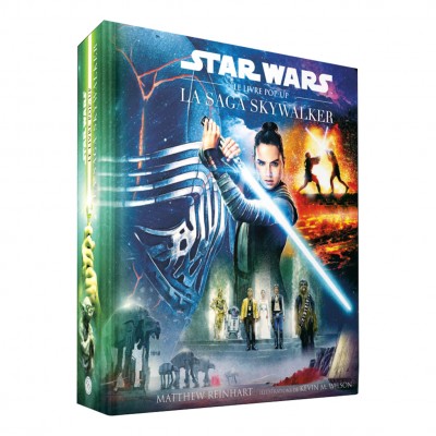 Star Wars : Le livre pop-up de la saga Skywalker: Beaux Livres Pop culture  chez Huginn