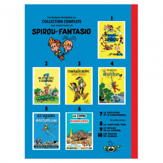 Spirou, Le Dictateur et le Champignon - NB - Hennebelle - secondaire-1