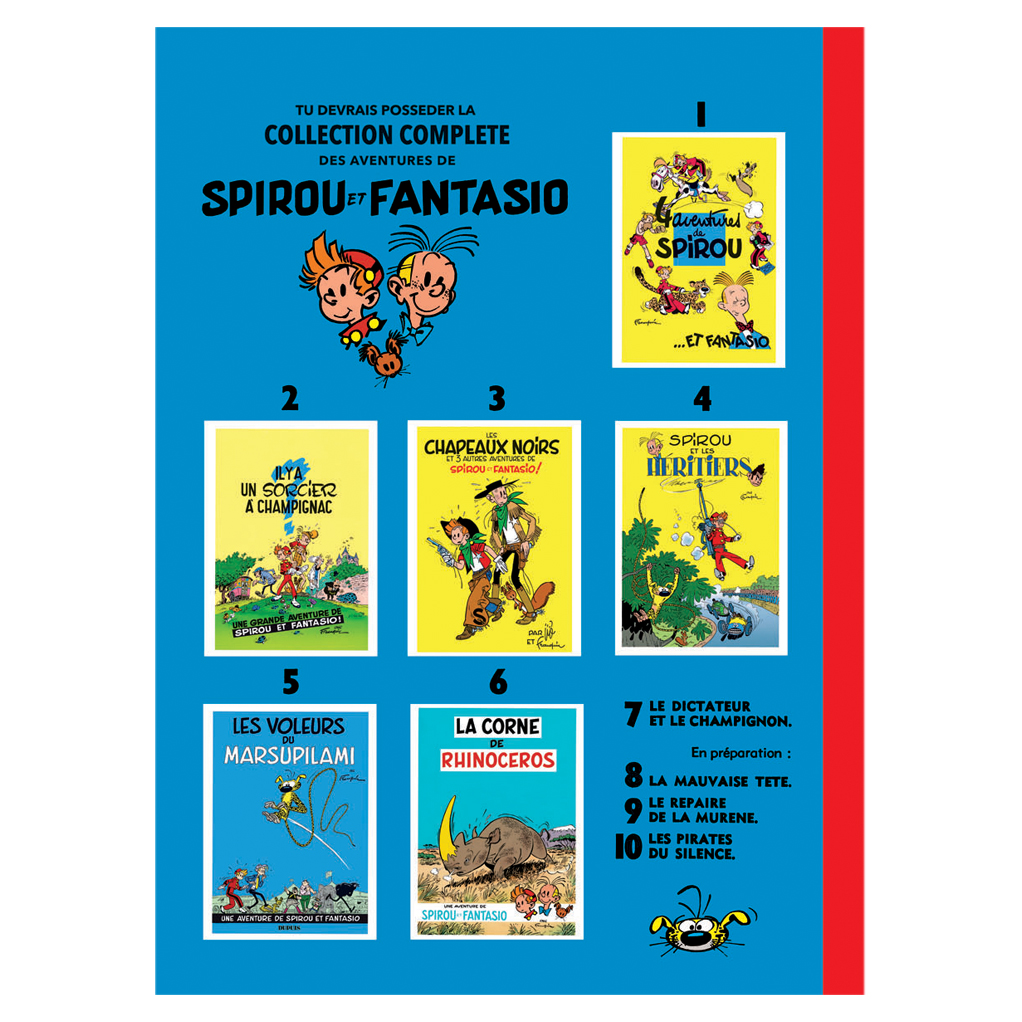 Spirou, Le Dictateur et le Champignon - Couleur - Hennebelle - secondaire-1