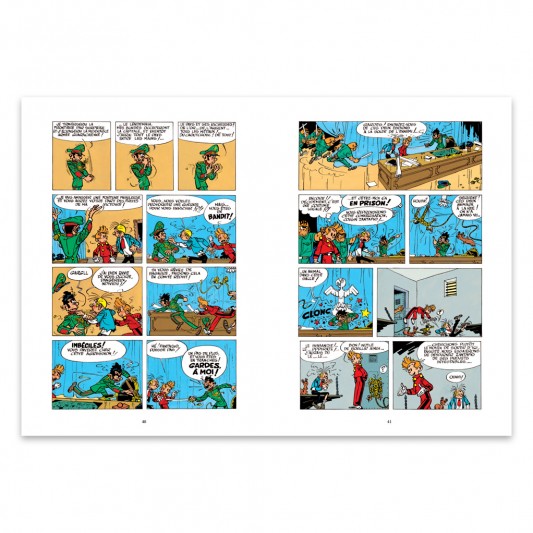 Spirou, Le Dictateur et le Champignon - Couleur - Hennebelle - secondaire-2