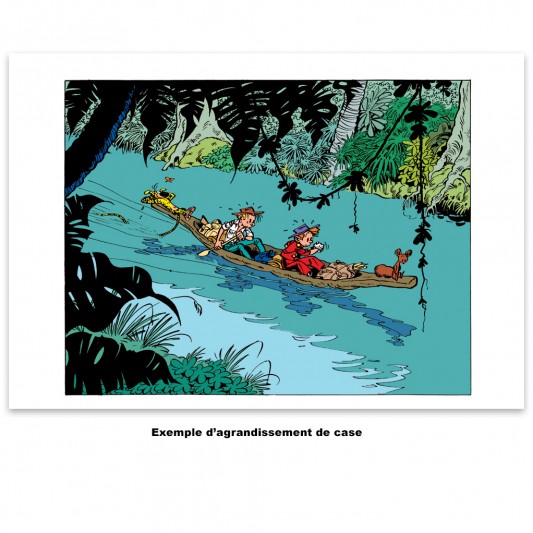 Spirou, Le Dictateur et le Champignon - Couleur - Hennebelle - secondaire-4