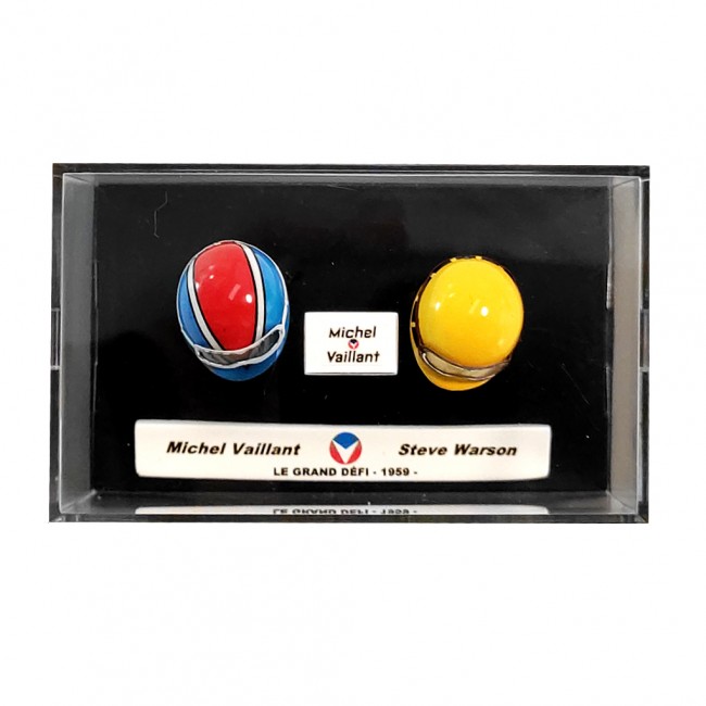 Mini casque Michel Vaillant - M. Vaillant / S. Warson 1