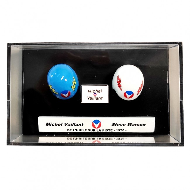 Mini casque Michel Vaillant - M. Vaillant / S. Warson 18