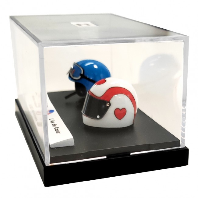 Mini casque Michel Vaillant - M. Vaillant / L'as de Cœur 50