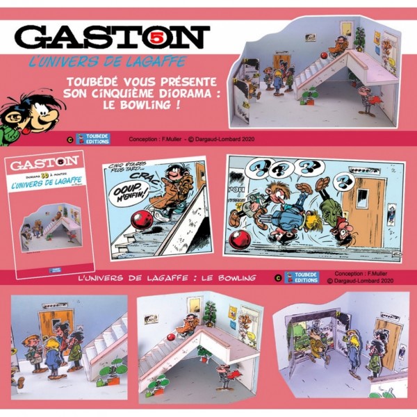 Diorama Gaston - Le Bowling