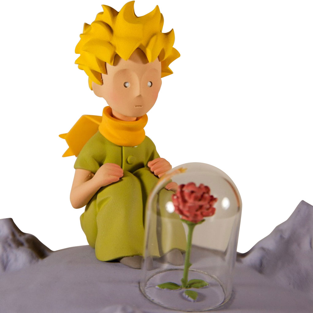 Le Petit Prince et la rose, sur la lune (Fariboles): Figurines Geek