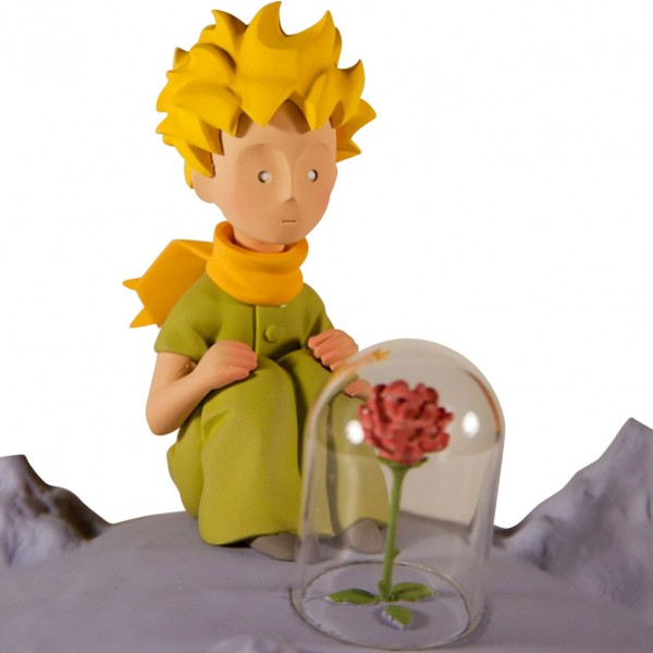 Le Petit Prince et la rose, sur la lune (Fariboles)