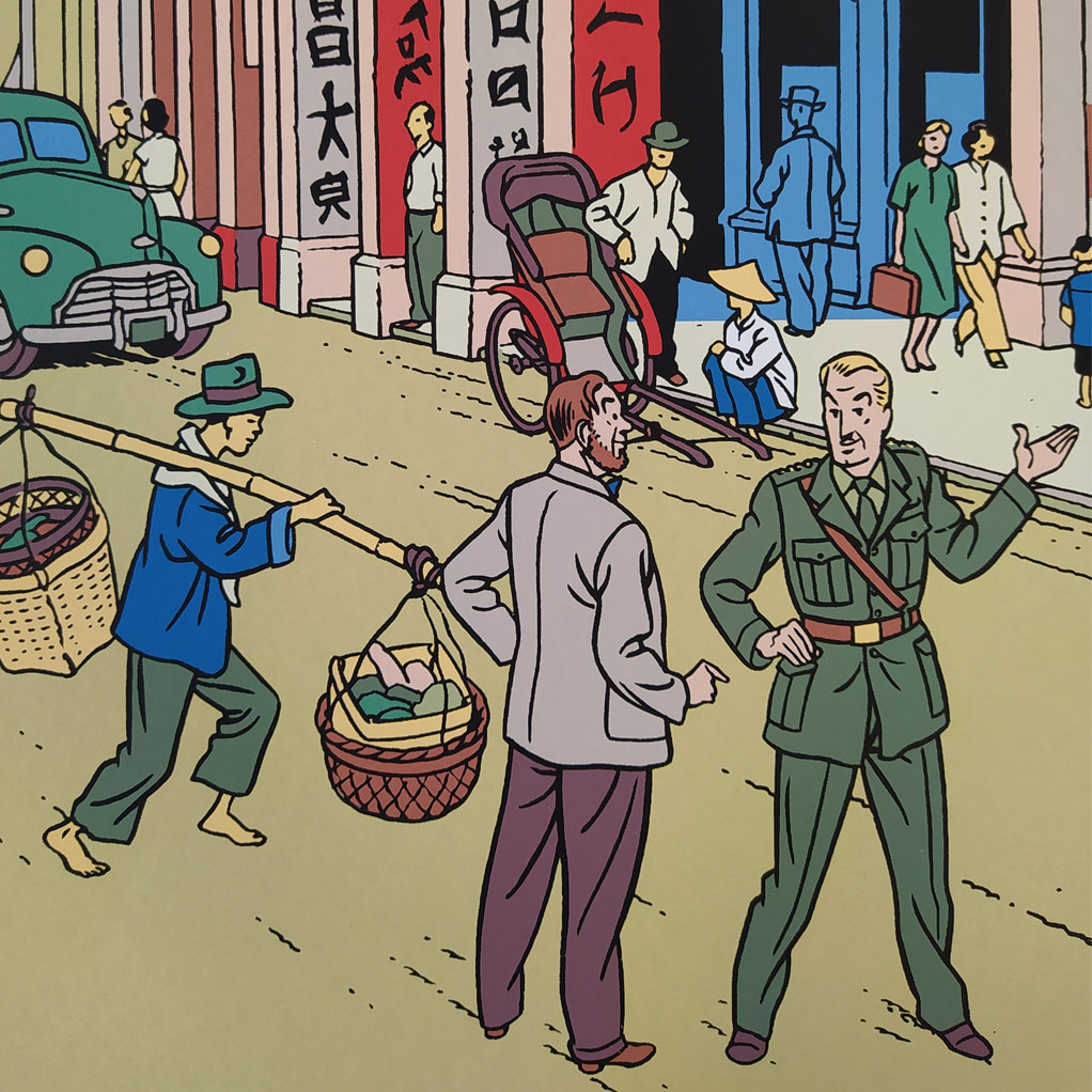 Sérigraphie Blake et Mortimer - Version Angoulême 2020 - secondaire-3