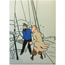 Lot Literie Tintin Rackham Tintin et Haddock - secondaire-1