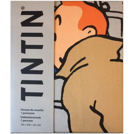 Lot Literie Tintin Rackham Tintin et Haddock - secondaire-2