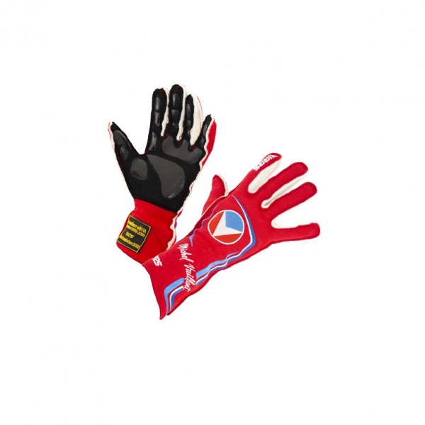 Racing gloves RRS Michel Vaillant Red 9