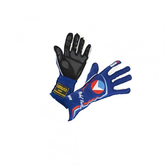 Gants pilote FIA RRS Michel Vaillant Bleus - Taille 10