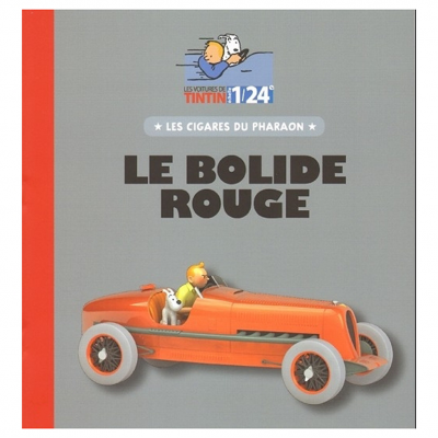 Les Véhicules de Tintin au 1/24 : Le bolide rouge des Cigares du Pharaon - secondaire-1