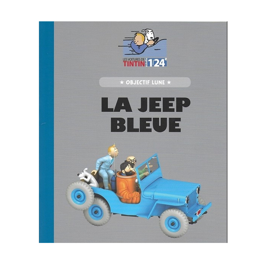 Les véhicules de tintin au 1/24 – La jeep bleue d’Objectif Lune - secondaire-1
