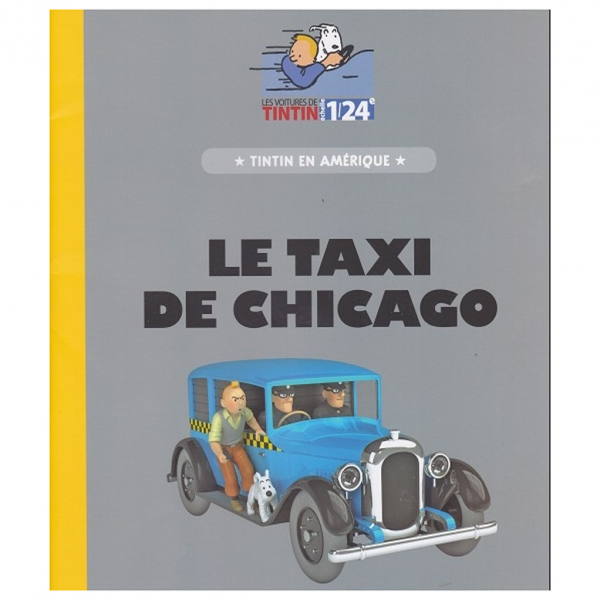 Tintin 1/24 vehicle : Tintin in America taxi