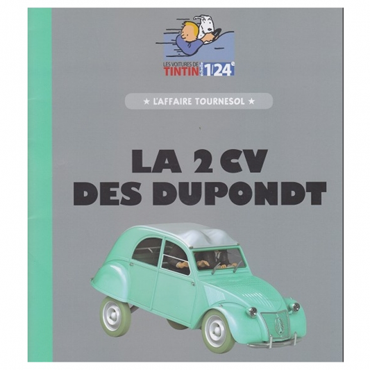 Les véhicules de tintin au 1/24 – La 2CV de l’affaire Tournesol - secondaire-1