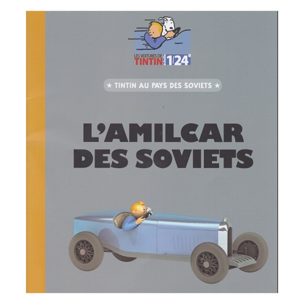 Tintin 1/24 vehicle : Tintin in the Land of the Soviets Amilcar