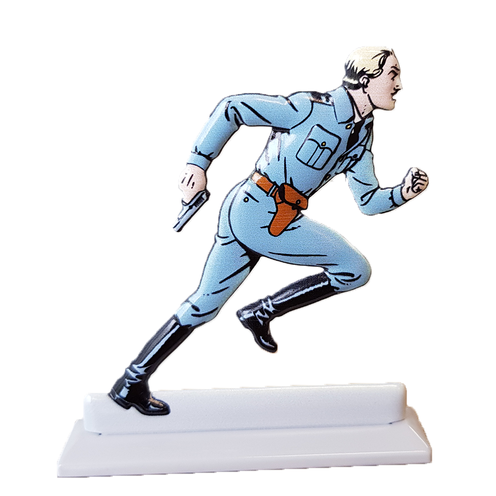 Lot De 3 Figurines Blake Et Mortimer – Studio Jacobs 2017 – état Parfait