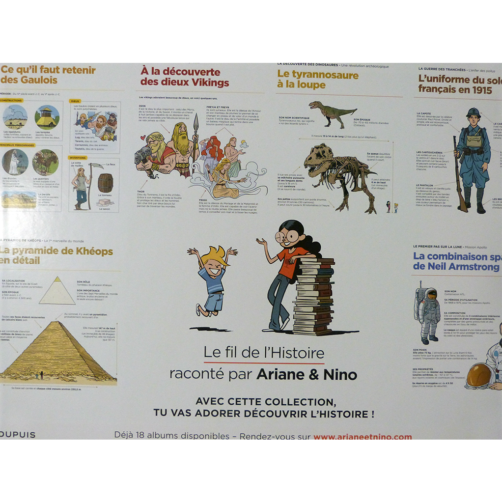 Sous-main Ariane & Nino - secondaire-1