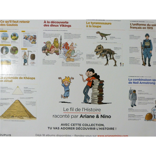 Sous-main Ariane & Nino - secondaire-1