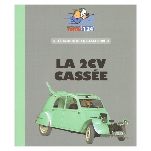 Tintin's cars 1/24 - The 2CV from The Castafiore Emerald