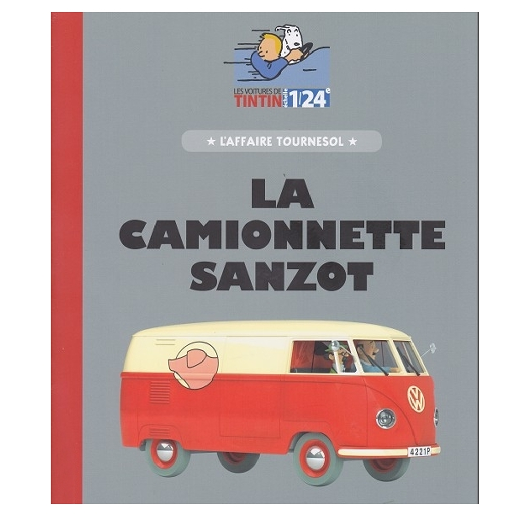 Les Véhicules de Tintin au 1/24 : La camionnette de la boucherie Sanzot - secondaire-1