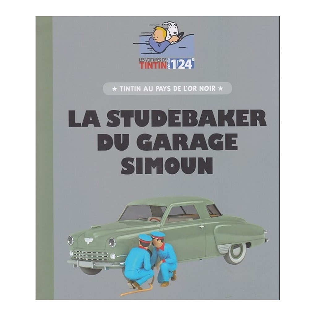Les Véhicules de Tintin au 1/24 : La Studebaker du garage Simoun - secondaire-1