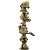 Figurine Pixi Bronze - La Colonne Schtroumpf