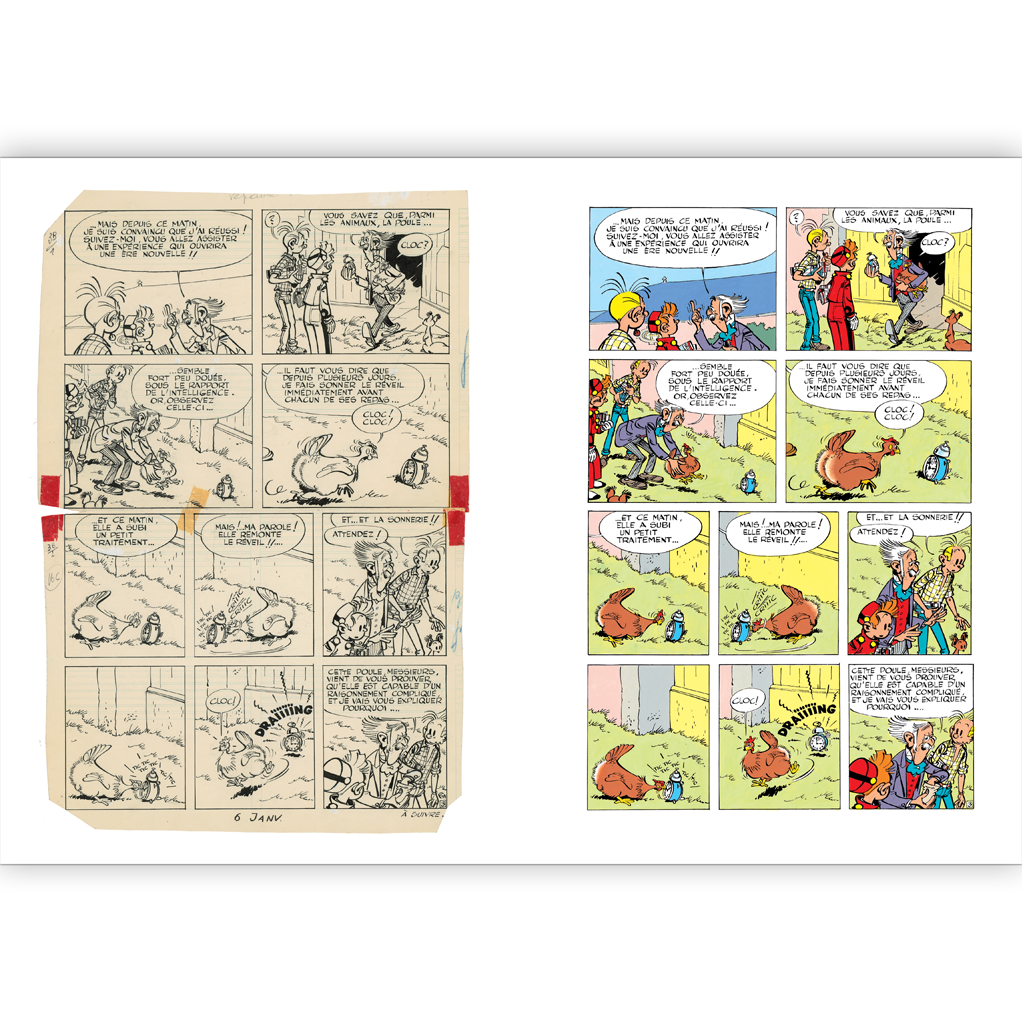 Spirou, Le repaire de la murène - Couleurs et fac-similé - secondaire-3