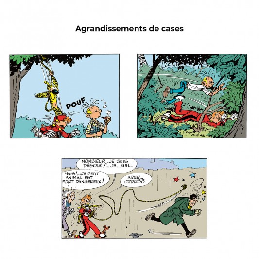 Tirage de tête Spirou, Le repaire de la murène version N/B - secondaire-2