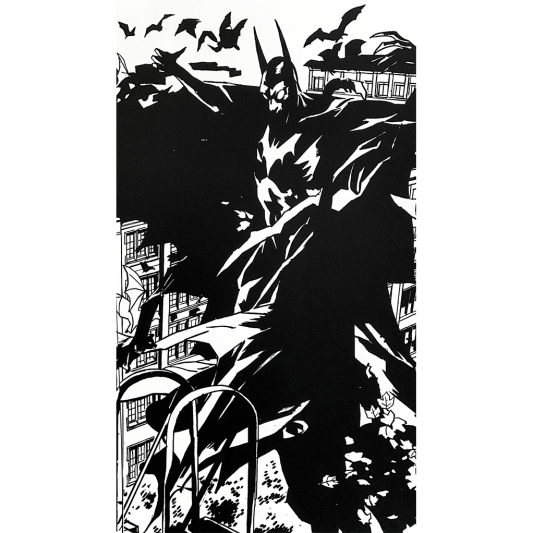 Sérigraphie Batman Créature de la Nuit - secondaire-3