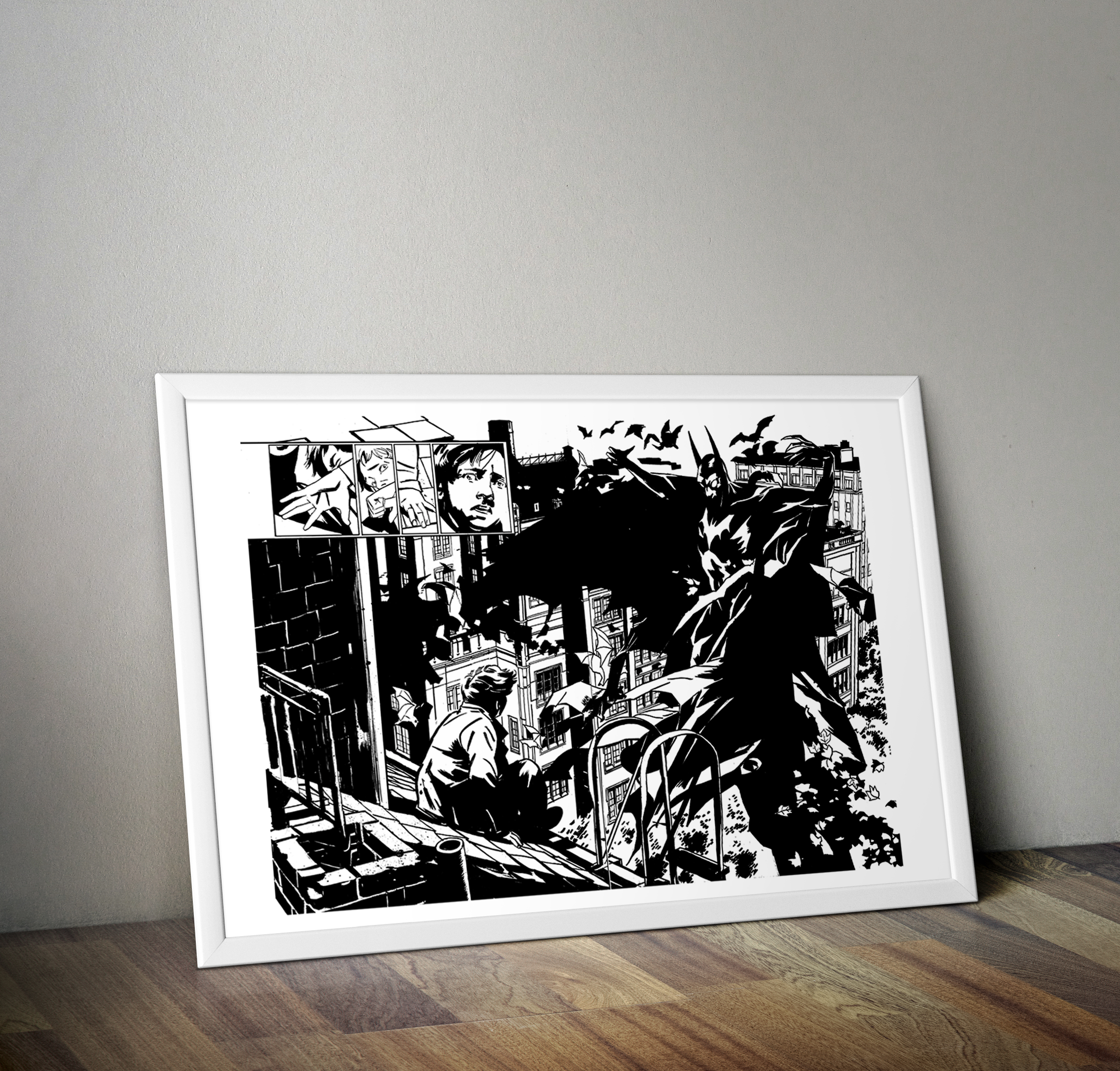 Sérigraphie Batman Créature de la Nuit - secondaire-4