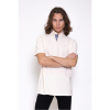 Polo N°13 blanc, taille M - secondaire-2