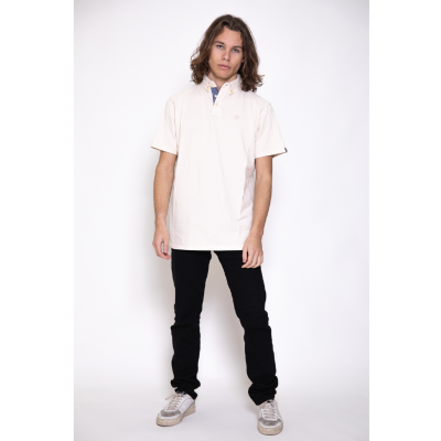 Polo N°13 blanc, taille L - secondaire-3