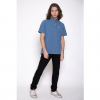 Polo N°13 bleu, taille S - secondaire-2