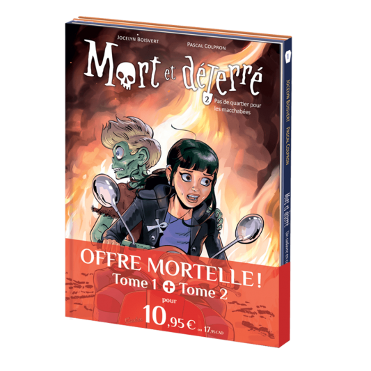 Mort et déterré - tomes 1 et 2 - secondaire-1