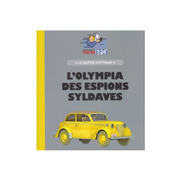 Tintin's cars 1/24 - The Sylvades spies' Olympia from King Ottokar's Sceptre