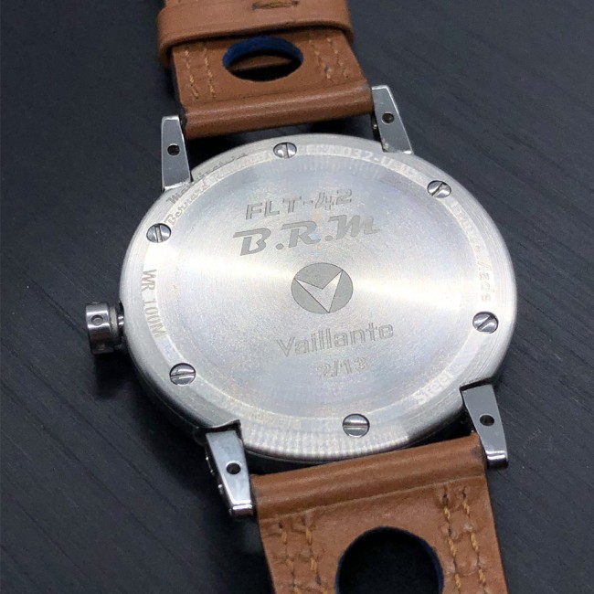 Montre BRM Flat 42 Vaillante Verso