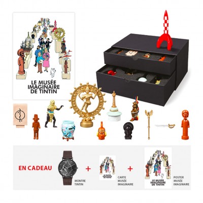 Coffret 13 figurines Musée imaginaire de Tintin - secondaire-1