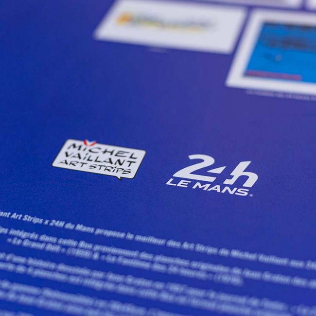 Michel Vaillant Art Strips x 24H du Mans