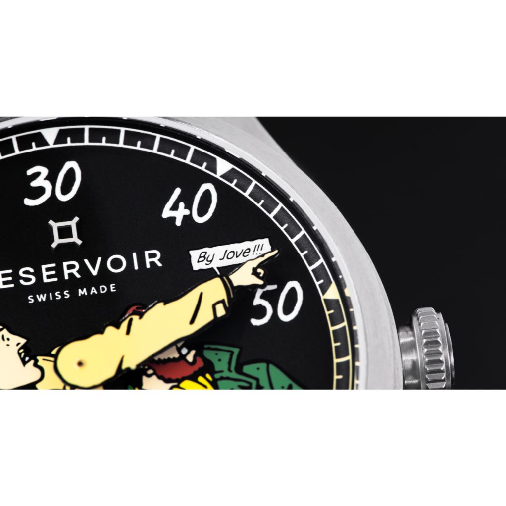 Montre Blake & Mortimer « By Jove !!! », Reservoir Watch, bracelet cuir - secondaire-7