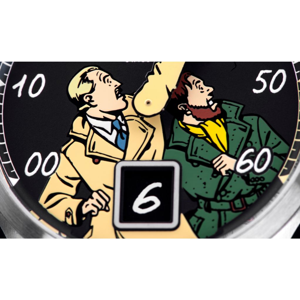 Montre Blake & Mortimer « By Jove !!! », Reservoir Watch, bracelet cuir - secondaire-8