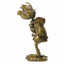 Figurine en bronze, exclusivité, Gaston Lagaffe en Duffle Coat - secondaire-2