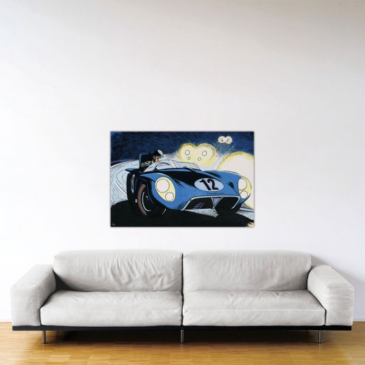 Michel Vaillant Art Strip, Le Mans '57 (Plexiglas, 120x80 cm) - secondaire-1