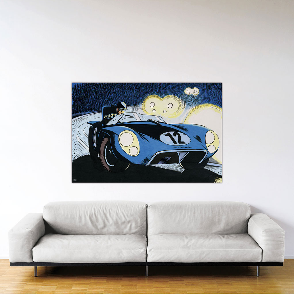 Michel Vaillant Art Strip, Le Mans '57 (Plexiglas, 150x100 cm) - secondaire-1