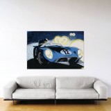 Michel Vaillant Art Strip, Le Mans '57 (Plexiglas, 150x100 cm)