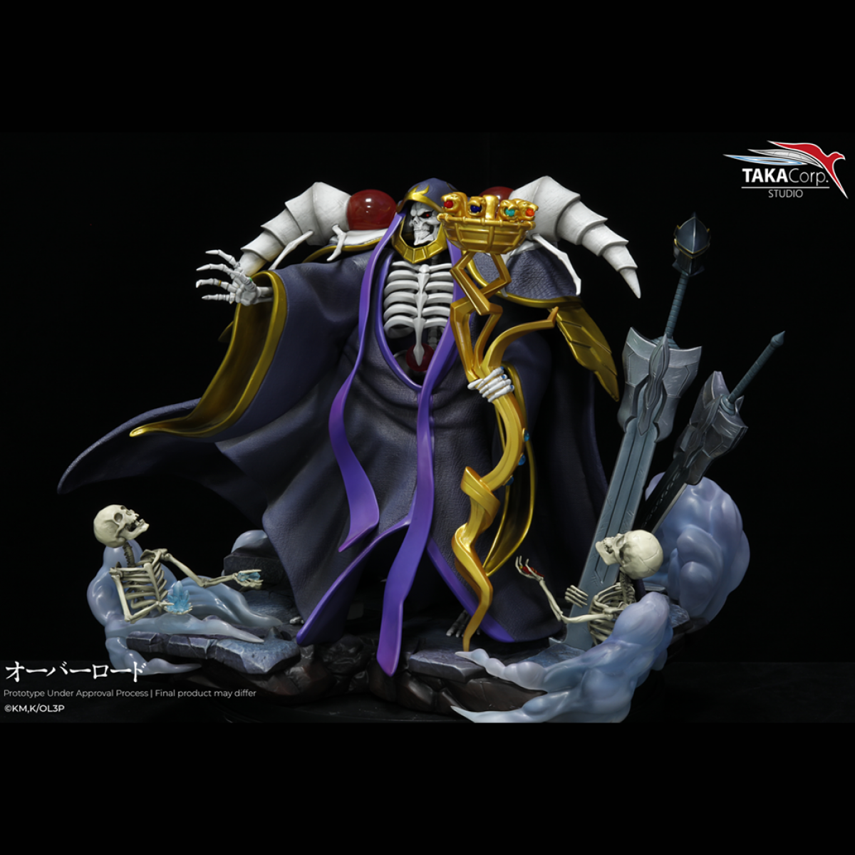 Taka Figurine - Overlord - Ainz Ooal Gown - Figurines